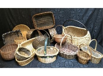 Wicker Basket Collection Lot 2