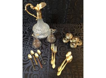 Brass & Goldplated Tableware