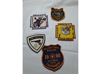 Police Tournament Patches