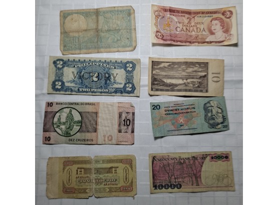 Various Paper Currency Lot #1