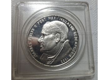 Joannes Pavlvs II Pont Max Ivbilaevm Redemptions 1983 Coin
