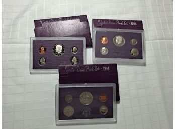 1984 United States Proof Set - 3 Pieces