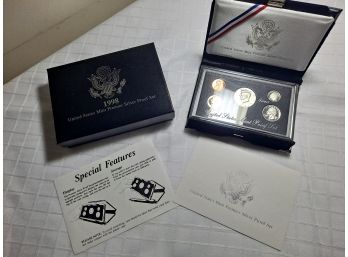 1998 United States Mint Premier Silver Proof Set