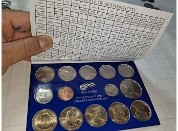 2007 Philadelphia United States Mint Uncirculated Coin Set