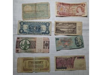 Various Paper Currency Lot #1
