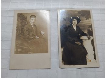 Two Vintage Postcards