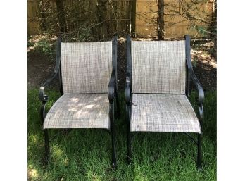 Outdoor Arm Chairs (2)
