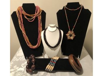 Wood Jewelry Collection