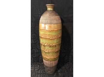 Large Handmade Stoneware Vase