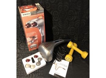 Professional Heated Massager & Hand Weights
