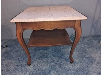 Vintage Marble Top Table Lot 2