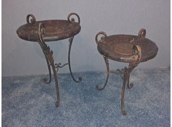 Accent Table Plant Stands (2)