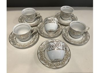 Fine Porcelain Demitasse Set (Germany)