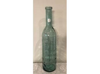 Handmade Vidrios San Miguel Recycled Glass Bottle Vase (Spain)