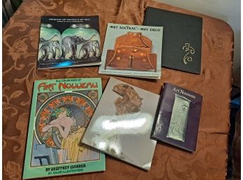 Art Nouveau Book Lot #98 - 6 Books