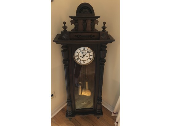 Antique Gustav Becker Clock (Key Included)