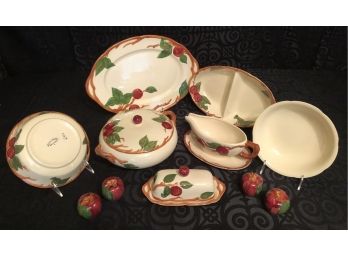 Franciscan Apple Pattern Serving Pieces