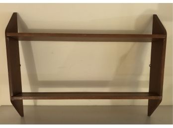 Wooden Plate Rack Shelf