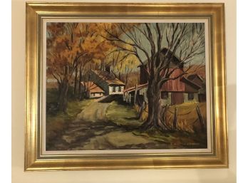 Countryside Painting (Signed)