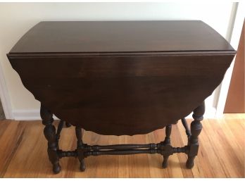Antique Drop Leaf Table By Imperial