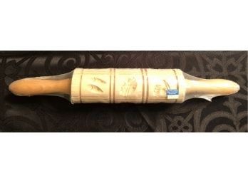 Schmid Linder Embossed Rolling Pin - BRAND NEW!