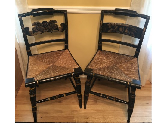 Vintage Hitchcock Chairs Lot 2