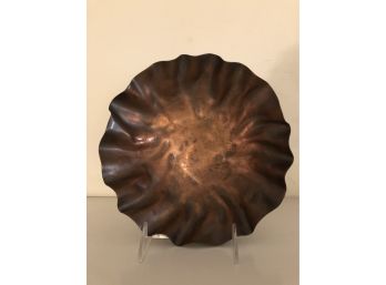 Artisan Marthas Vineyard Copper Bowl (Signed)