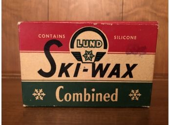 Vintage LUND Ski Wax