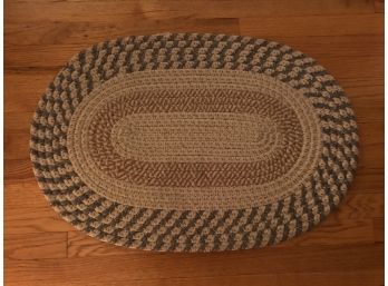 Braided Wool Area Rug