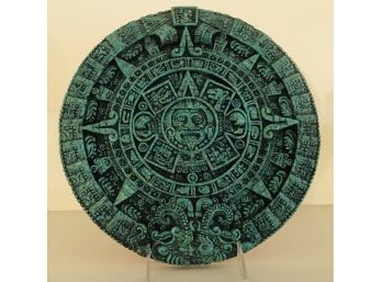 Mayan Calendar Raised Wall Plaque