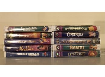 Walt Disney VHS Collection - SOME ARE SEALED!