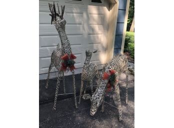 Reindeer Lawn Ornaments