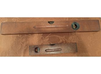 Two Antique Tool Level