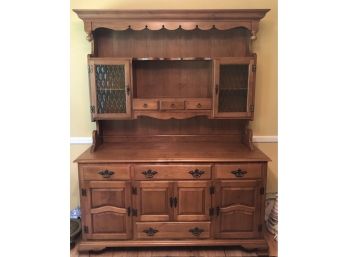 Solid Maple Hutch By Kling Furniture