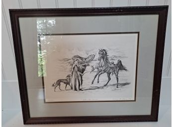 Signed Horse Art Lot #3