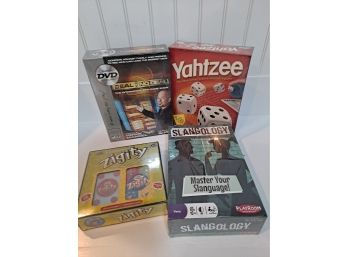 New Board Games Including Yahtzee!