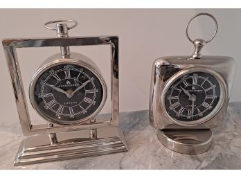 Pair Of Table Clocks