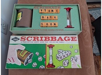 Vintage Scribbage Game - NEW
