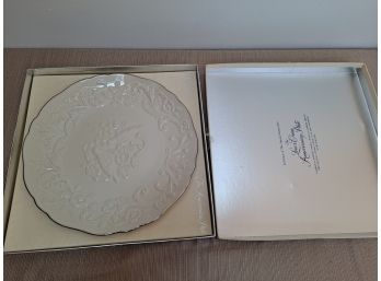 Lenox China Anniversary Plate