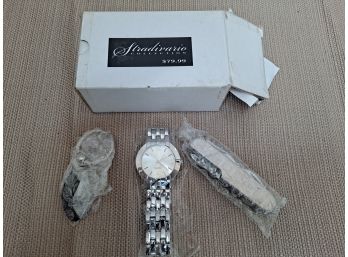 Stradivario Collection - Watch, Knife, & Key Chain - NEW