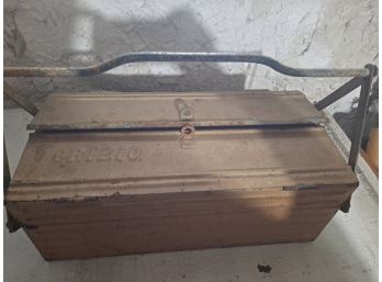 Vintage Toolbox And Tools