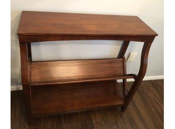 Solid Wood Accent Table Book Rack By Pier 1