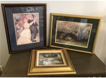 Monets Works Framed Prints