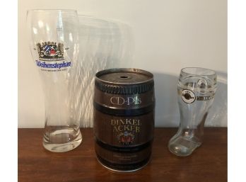Collectible Beer Barrel & Steins