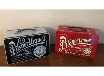 Pilsner Urquell Metal Boxes