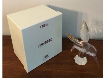 Simon Designs Crystal Hummingbird - BRAND NEW IN BOX!