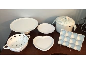 White Ceramic Kitchenware