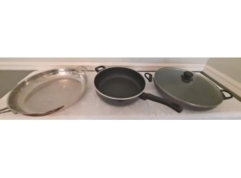 3 Large Pieces Of Cookware