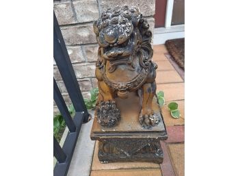 Fu Dog Outdoor Ornamental Statue