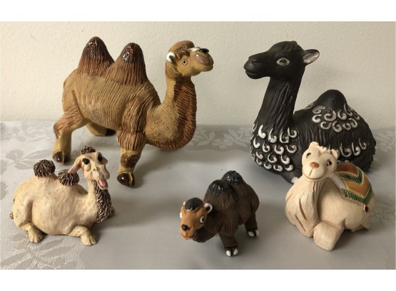 Pottery Camel Collection (Signed)